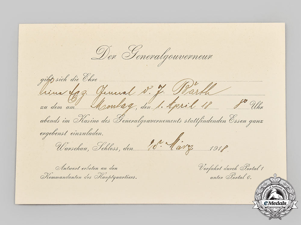 germany,_imperial._a_mixed_lot_of_wartime_event_invitations_and_programs_to_general_der_infanterie_felix_barth__g522383
