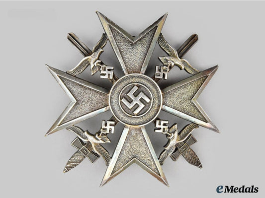 germany,_wehrmacht._a_spanish_cross_with_swords,_silver_grade__g57465