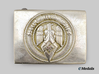 Germany, HJ. A Member’s Belt Buckle by F.W. Assmann & Söhne