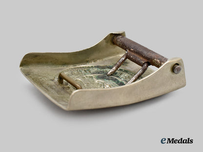 Germany, HJ. A Member’s Belt Buckle by F.W. Assmann & Söhne