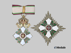 Bulgaria, Kingdom. An Order of Civil Merit, Second Class Grand Officer, by Johann Schwerdtner