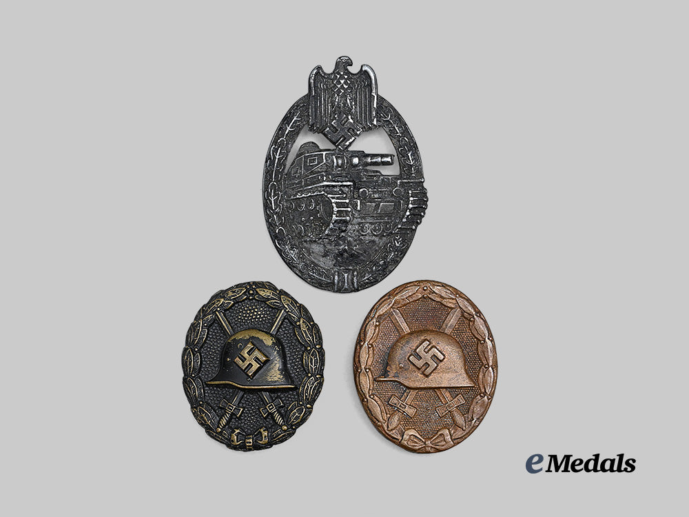 germany,_wehrmacht._a_mixed_lot_of_awards_for_combatants,_relic_condition._e_medals__g62671_2