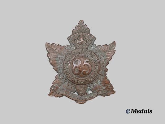 canada,_c_e_f._a85th_infantry_battalion"_nova_scotia_highlanders"_glengarry_badge_e_medals__c7539_2