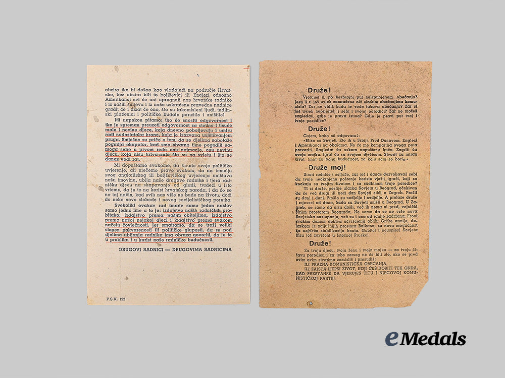 croatia,_independent_state._a_lot_of_anti-_partisan_publications_e_medals__e_u24844_3