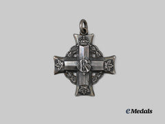 Canada, CEF. A Memorial Cross to Pte. C. Myers, KIA 1916 Near Ypres