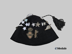 Italy, Fascist State. A Youth GIL Fez with Badges and Pins