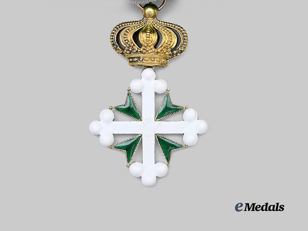 italy,_kingdom._an_order_of_saint_maurice_and_lazzaro,_i._class_commander,_c.1890_e_medals__e_u24884_5
