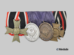 Germany, Third Reich. An RAD Long Service Medal Bar to a First and Second World War Serviceman
