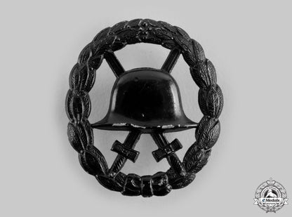 Germany, Imperial. A Wound Badge And Document To Günther Blechschmidt, C. 1918