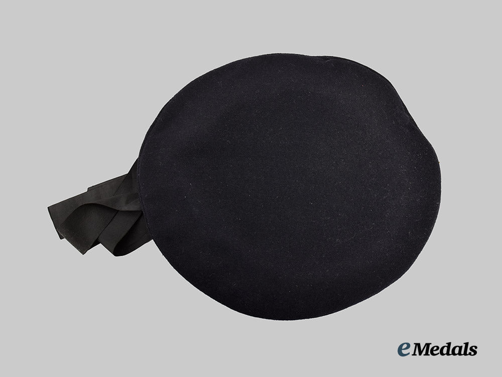 Germany, Kriegsmarine. A Blue Sailor’s Cap, Non-Commissioned Officer Training Department