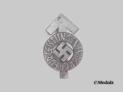 Germany, HJ. A Proficiency Badge, Silver Grade, by Wächtler & Lange
