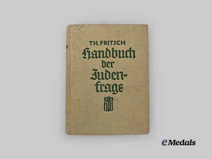 germany,_third_reich._a1936_edition_of_handbuch_der_judenfrage,_with_ancestry_affirmation_e_medals__m0320-15_3