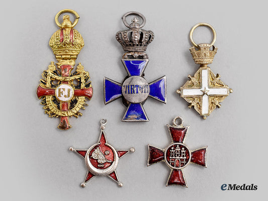 germany,_imperial._a_mixed_lot_of_miniature_decorations__l22__m_n_c6960_552