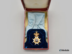 Sweden, Kingdom. An Order of the Seraphim, Grand Cross in Gold, By Carlman, with Case