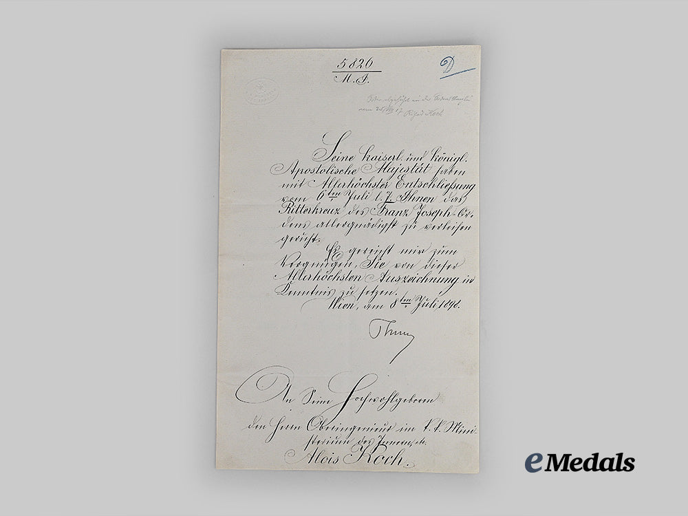 austria,_imperial._an_order_of_franz_joseph_documents&_correspondence_e_medals__e_u24856_3