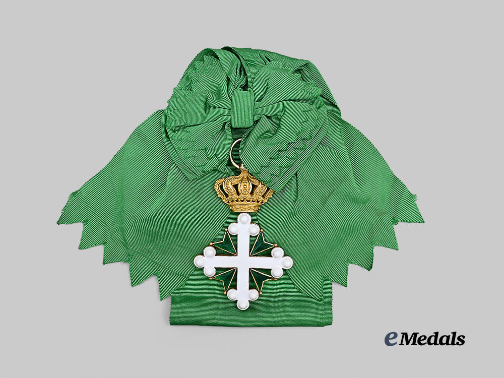italy,_kingdom._an_order_of_st._lazarus_and_st._maurice,_grand_cross_set,_in_gold_e_medals__e_u24446_3