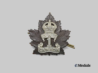 canada,_c_e_f._a1st_infantry_battalion"_ontario_regiment"_cap_badge,_by_hicks&_sons_e_medals__c7535_2