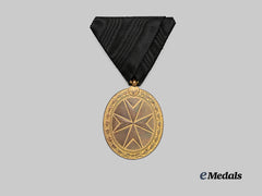 Austria, Imperial. An Order of the Knights of Malta, Gold Grade Medal