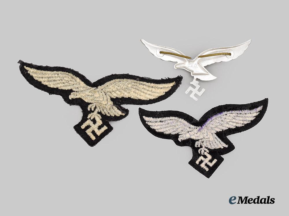 germany,_luftwaffe._a_lot_of_eagle_insignia_for_enlisted_ranks___m_n_c0005