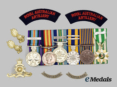 Australia, Commonwealth. A Vietnam Medal Bar to Capt. R.V King, 108 Field Battalion