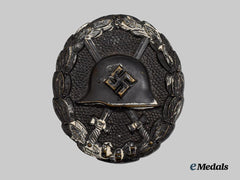 Germany, Wehrmacht. A Black Grade Wound Badge, First Pattern