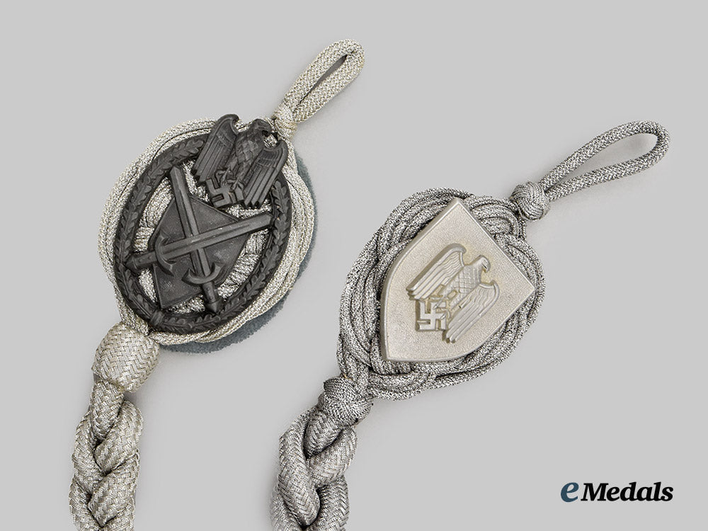 Germany, Heer. A Pair of Marksmanship Lanyards – eMedals