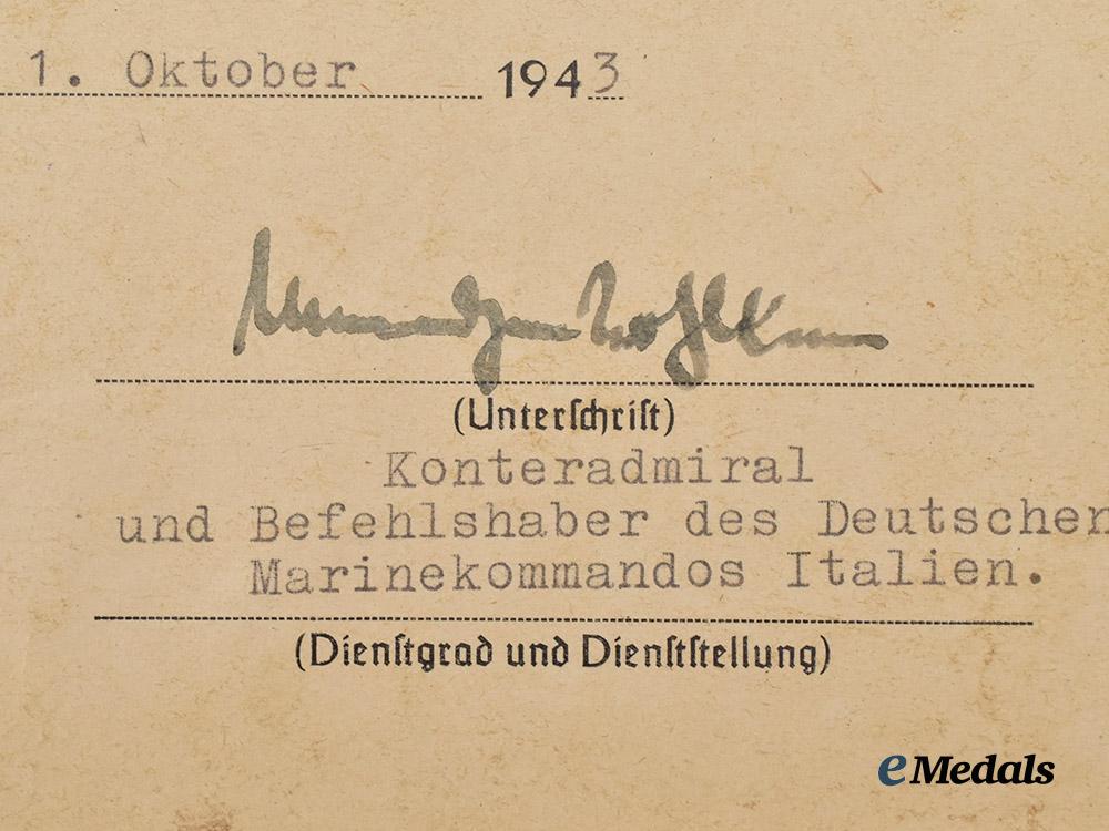 germany,_kriegsmarine._a_kreta_cuff_title_award_document_to_leutnant_zur_see_jürgen,_naval_intelligence___m_n_c0026