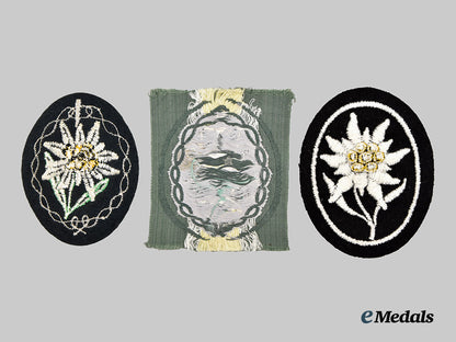 germany,_wehrmacht._a_lot_of_gebirgsjäger_sleeve_insignia,_heer_and_waffen-_s_s_issue___m_n_c0046