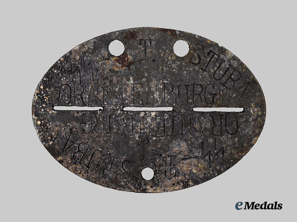 germany,_s_s._an_s_s_totenkopf-_sturmbann_oranienburg_identity_disc,_with_certificate_of_authenticity___m_n_c0047