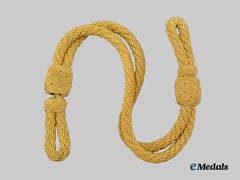 Germany, Wehrmacht. A General’s Visor Cap Chinstrap
