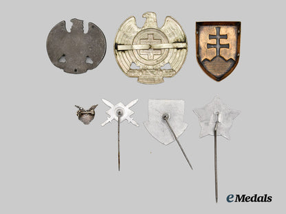 slovakia,_first_republic._a_mixed_lot_of_badges_and_insignia___m_n_c0065