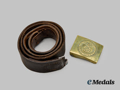 Germany, Third Reich. A Sturmabteilung Enlisted Personnel Belt and Buckle