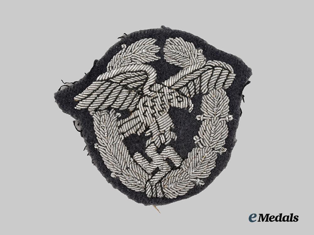 germany,_luftwaffe._an_observer’s_badge,_cloth_version_for_officers___m_n_c0081