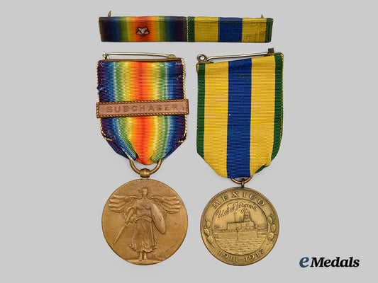 united_states._a_pair_of_medals_awarded_to_fred_n_yoarmay,_u_s_s_virginia___m_n_c0083