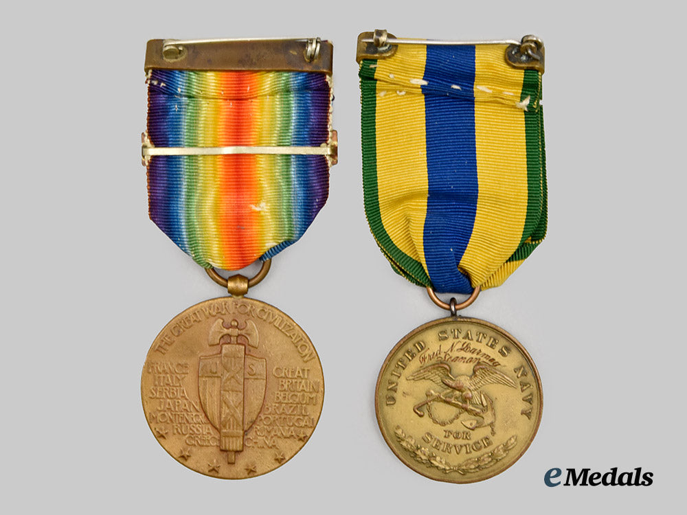 united_states._a_pair_of_medals_awarded_to_fred_n_yoarmay,_u_s_s_virginia___m_n_c0085