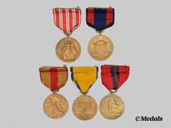 United States. A Lot of Period Campaign Medals & Awards
