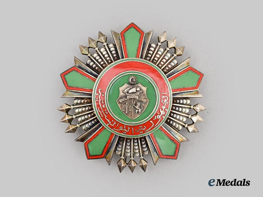 tunisia,_republic._an_order_of_the_republic,_i_i_class_star_by_bertrand___m_n_c0103