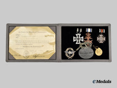 Germany, Imperial. An Aero & Model Flying Club Group with Presentation Album, to Diplomingenieur Hermann Volpert