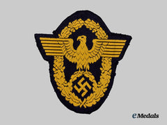 Germany, Ordnungspolizei. A Wasserschutzpolizei Sleeve Insignia