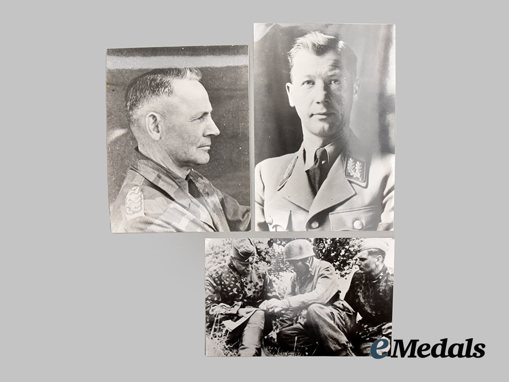 germany,_luftwaffe._a_post-_war_signed_sketch_of_generaloberst_kurt_student,_with_mixed_reproduction_images___m_n_c0128