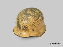 Germany, Heer. A Rare Tropical M35 Stahlhelm, by Emaillierwerke AG