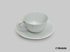 Germany, Luftwaffe. A Kampfgeschwader 154 Boelcke Mess Hall Cup & Saucer, by Fürstenberg