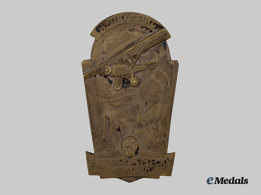 czechoslovakia,_republic._a1934_slavic_aviation_plaque___m_n_c0158