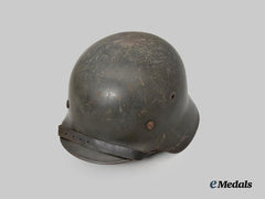 Germany, SS. A Waffen-SS M40 Stahlhelm, Wartime Single Decal Version, by Eisenhüttenwerke Thale