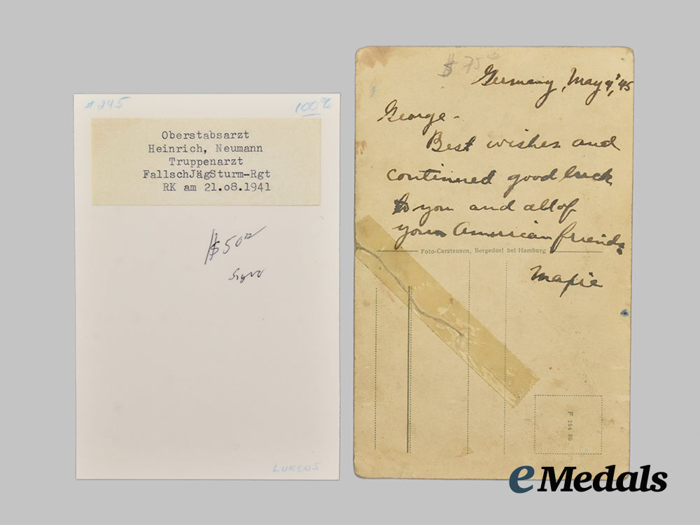 germany,_luftwaffe._a_lot_of_post-_war_signed_fallschirmjäger_knight’s_cross_recipient_photographs___m_n_c0161