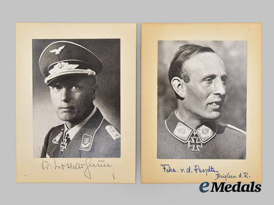 germany,_luftwaffe._a_pair_of_signed_fallschirmjäger_knight’s_cross_recipient_photographs___m_n_c0181