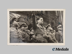 Germany, HJ. A Signed Photograph of Reichsjugendführer Baldur von Schirach