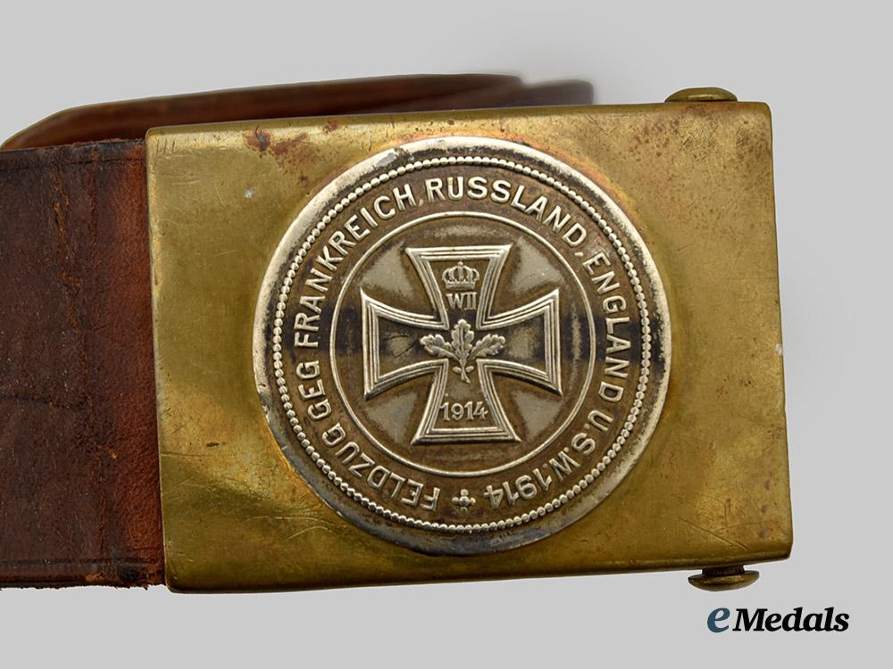 an_early_first_war_german_war_effort_belt_with_buckle___m_n_c0194