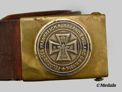an_early_first_war_german_war_effort_belt_with_buckle___m_n_c0194