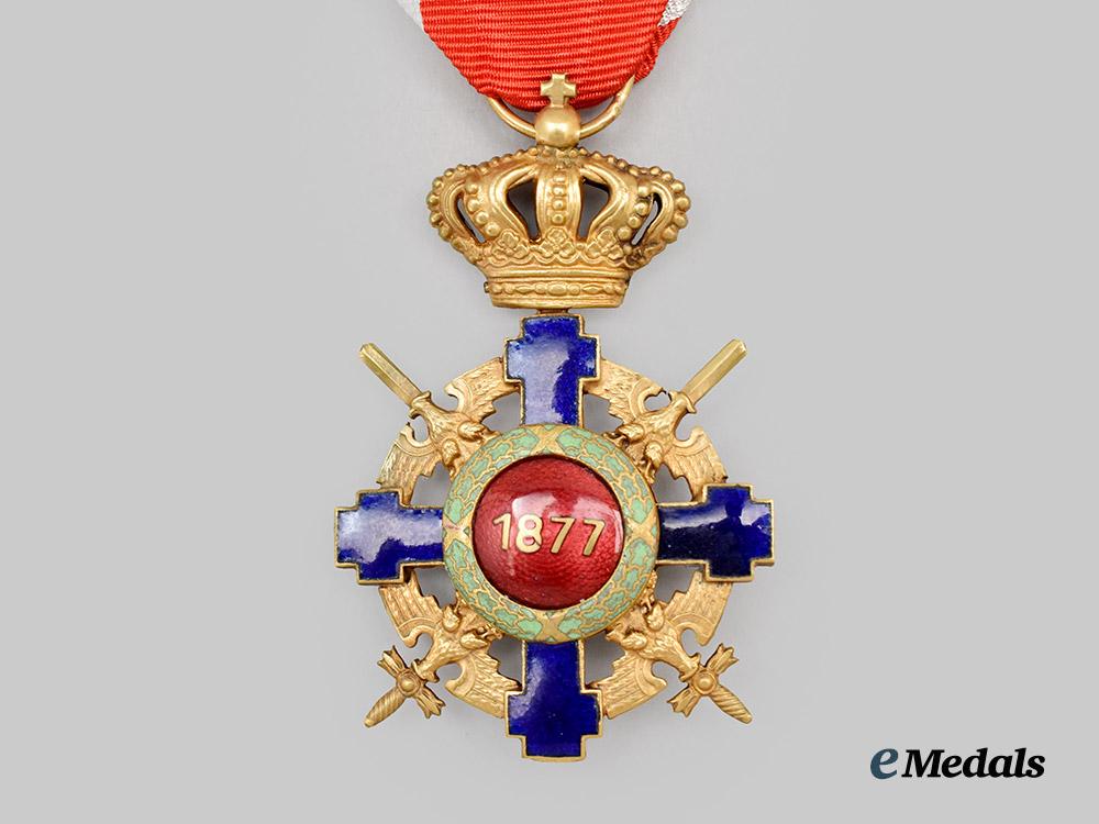 romania,_kingdom._an_order_of_the_romanian_star,_knight’s_cross_with_swords___m_n_c0200